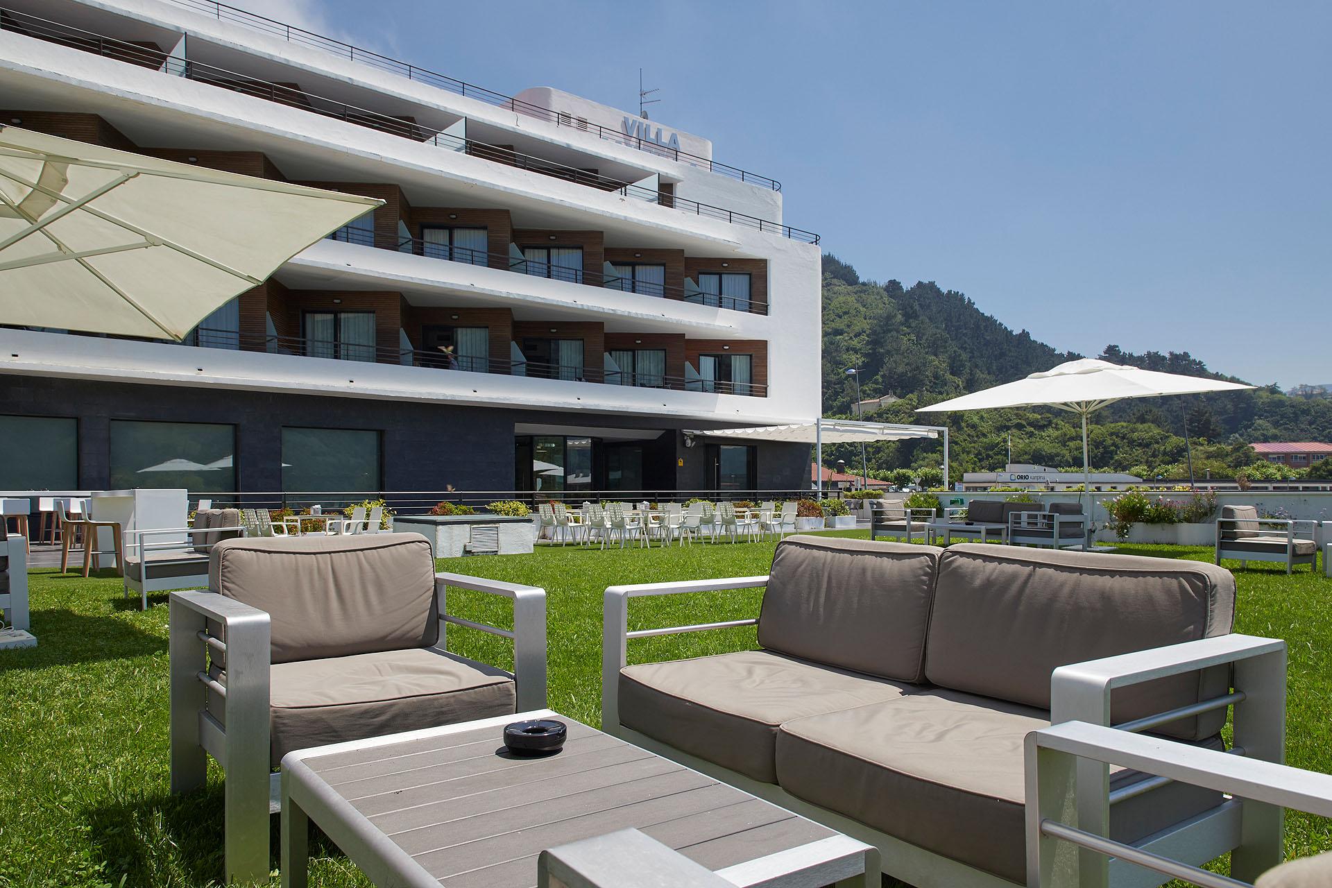 Hotel & Thalasso Villa Antilla - Habitaciones Con Terraza - Thalasso Incluida Orio Buitenkant foto
